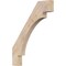 Ekena Millwork 3 1/2"W x 28"D x 36"H Merced Smooth Knee Brace, Douglas Fir BRC04X28X36MRC00SDF - alternate 1